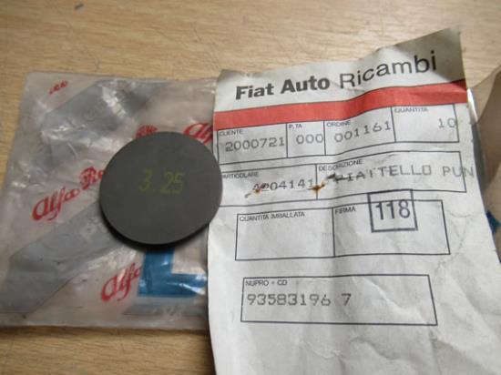 4204141 Klepstelplaatje SP3.25