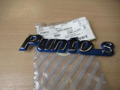 7734514 Embleem Punto S