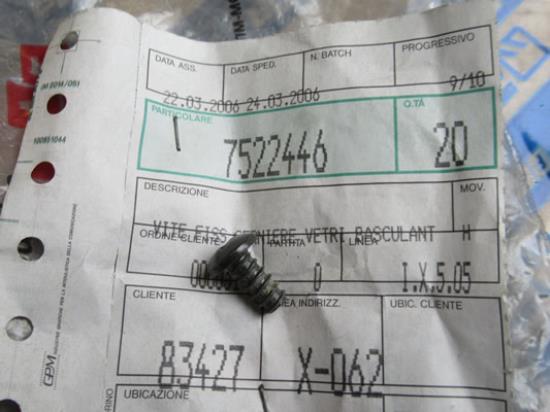 7522446 Bout zijruit