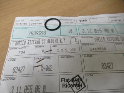 7539598 Borgring versnelling