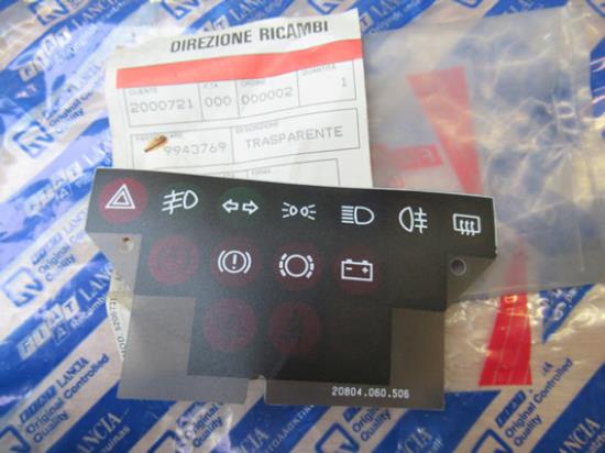 9943769 Transparant plaatje voor instrumentenpaneel