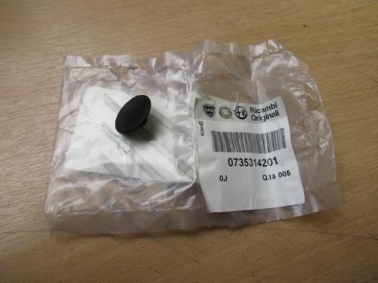 735314201 Knop voor kofferbak bekleding