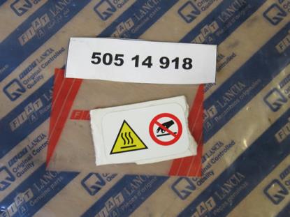 50514918 Waarschuwingssticker