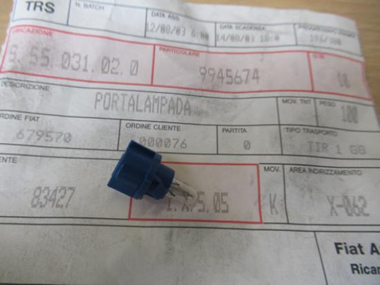 9945674 Lamp 2w blauw instrumentenpaneel