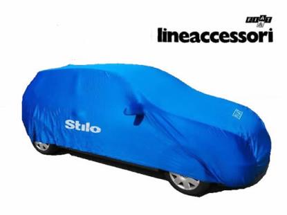 50901070 Auto afdekhoes in blauwe tas