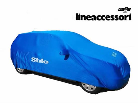 50901070 Auto afdekhoes in blauwe tas