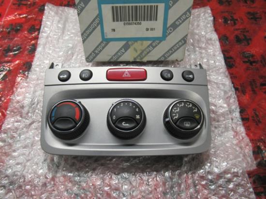 156074350 ECU bedieningspaneel voor verwarming en ventilatie op dashboard