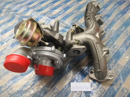 46767677 Turbo compleet met spruitstuk en aansluitstuk 2.4JTD