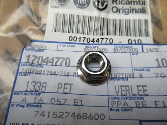 17044770 Bevestigingsmoer M8