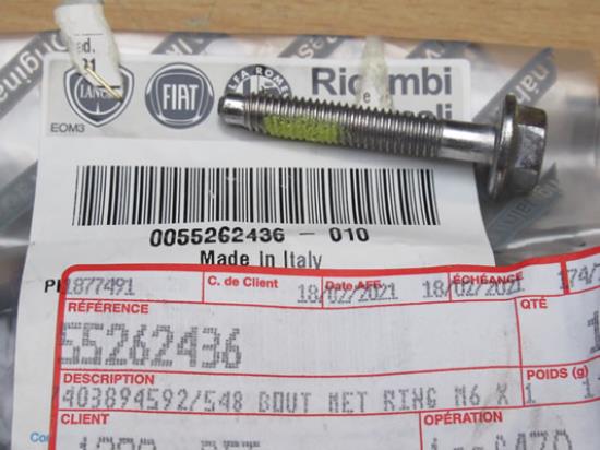 55262436 Bout M6x35.5