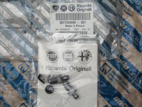 77364045 Ontluchtingsventielset remklauw M10x1