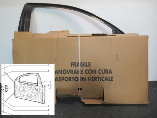 46528636 Portier carrosserie rechtsvoor