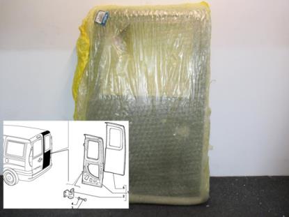 98808055 Laaddeur linkerzijde met raam