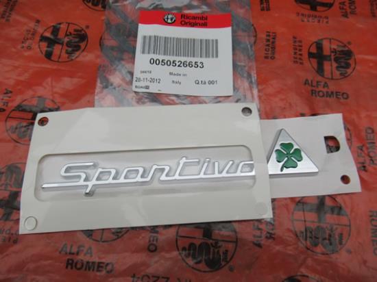 50526653 Embleem rechts Sportiva