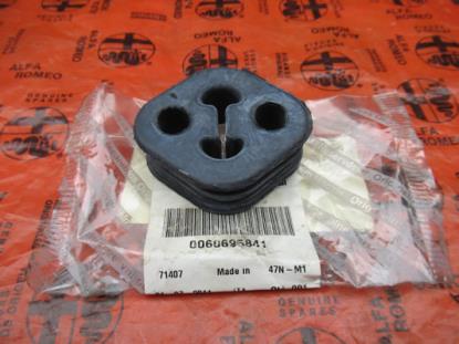 60695841 Rubber uitlaatpijp