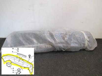 735245659 Achterbumper Kleur: Zwart