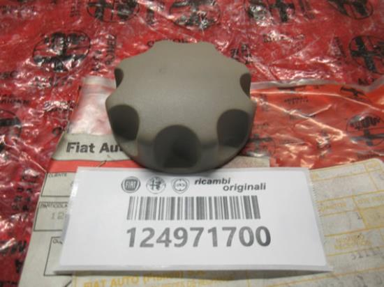 124971700 Knop stoelverstelling voorzijde