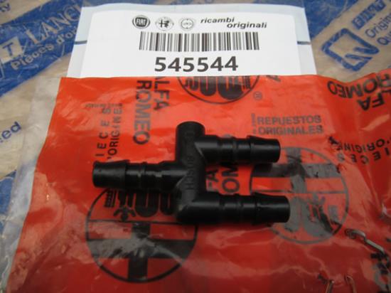 545544 Aansluiting ruitenwisser klep splitsing koplampsproeier