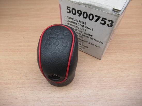 50900753 Versnellingspook knop leer