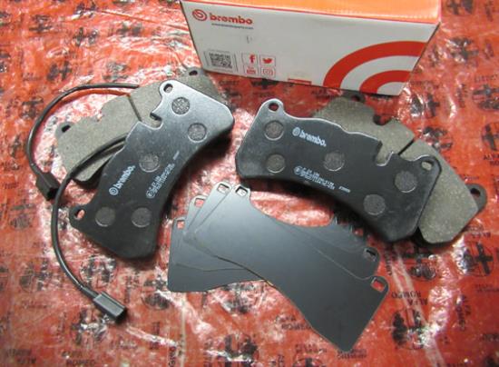 P23186 Remblokset Brembo voorzijde