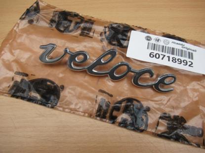 60718992 Embleem Veloce