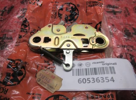 538346 Achterklep slot