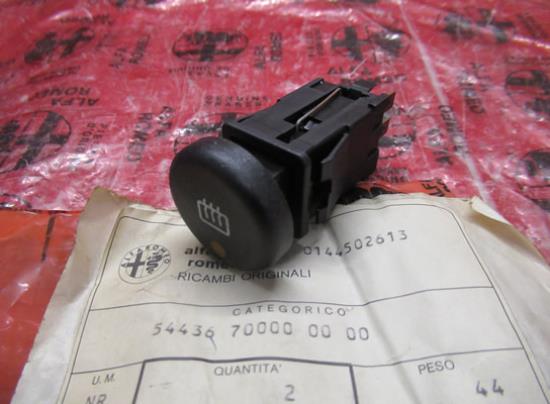 544367 Schakelaar achterruit verwarming