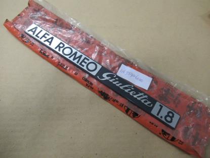 116959016000 Embleem Giulietta 1.8 metaal/chroom