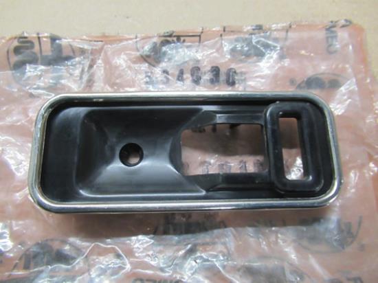 534630 Sierstuk deurgreep voorzijde met chrome rand