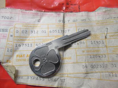 60517027 Sleutel portierslot voorzijde