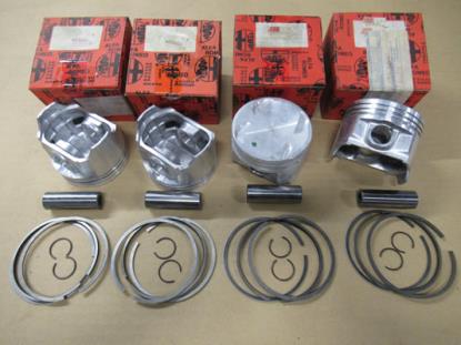 60755053S Zuiger met zuigerveren set 1.7 16V