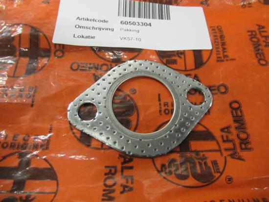 60503304 Uitlaatpijp pakking