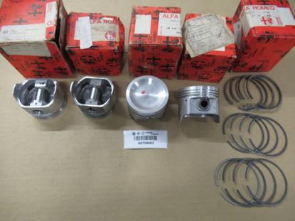 60750683 Zuiger met zuigerveren set Mondial B +0.0