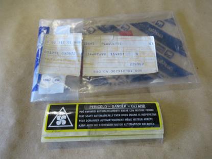 60812591 Sticker origineel gevaar