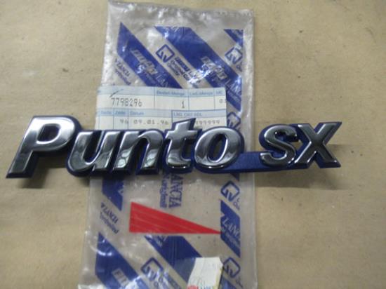 7798296 Embleem Punto sx 66.5mm