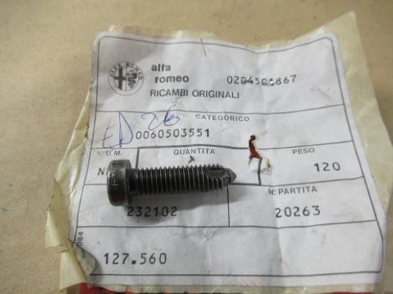 60503551 Voorstoel rail bout