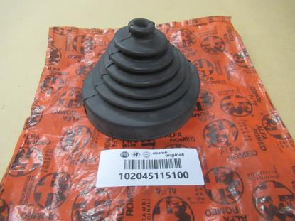 102045115100 Versnellingspook rubberen hoes