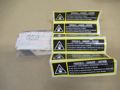 12855680 Waarschuwingssticker