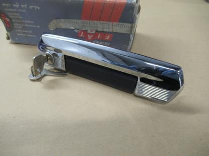 4335886 Deurgreep met slot linksvoor