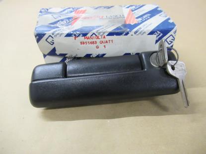 5951483 Deurgreep met slot en sleutels