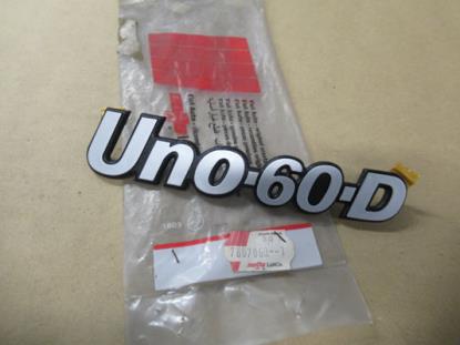 7607060 Embleem Uno 60 D