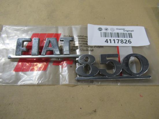 4117826 Embleem FIAT 850