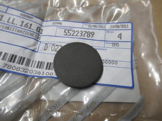 55223789 Klepstelplaatje SP2.905-2.930 Alfa Romeo Mito