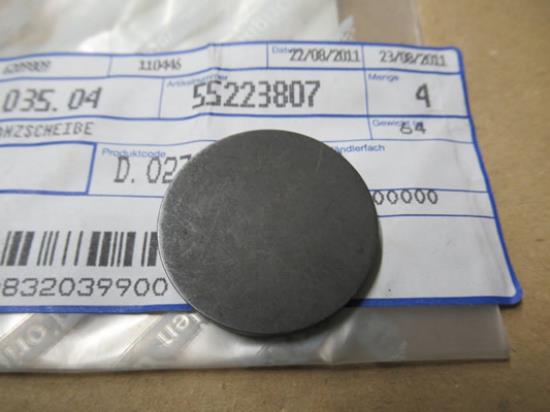 55223807 Klepstelplaatje SP3.145-3.170