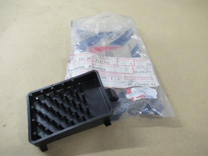 7631306 Rubber achterbumper